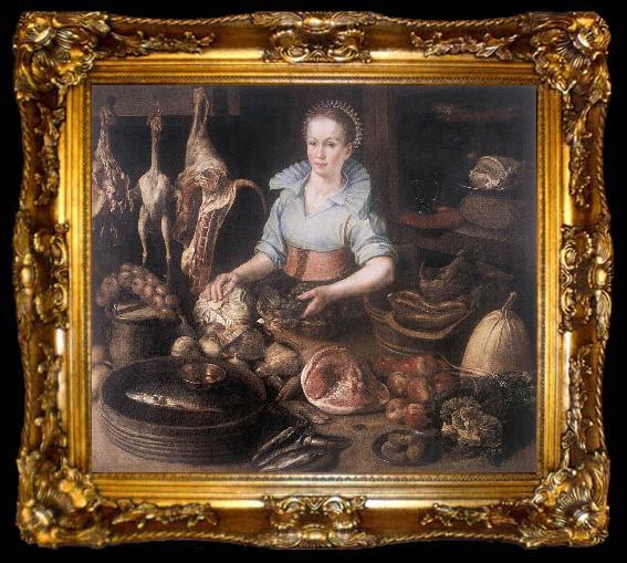 framed  RYCK, Pieter Cornelisz van The Kitchen Maid AF, ta009-2